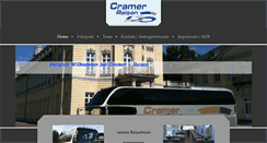Desktop Screenshot of cramer-reisen.de